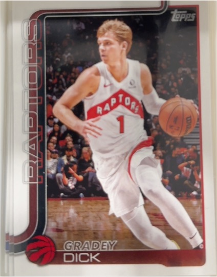 2025-26 Topps #28 Gradey Dick — front