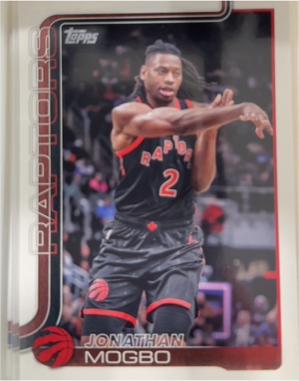2025-26 Topps #29 Jonathan Mogbo — front