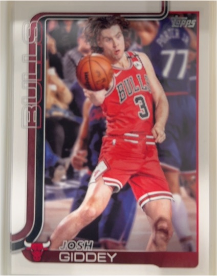 2025-26 Topps #35 Josh Giddey — front