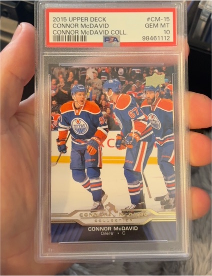 2015 Upper Deck Connor McDavid Collection #CM-15 Connor McDavid — front