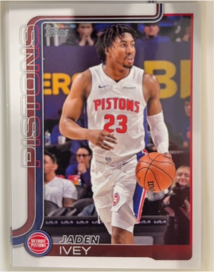 2025-26 Topps #45 Jaden Ivey — front