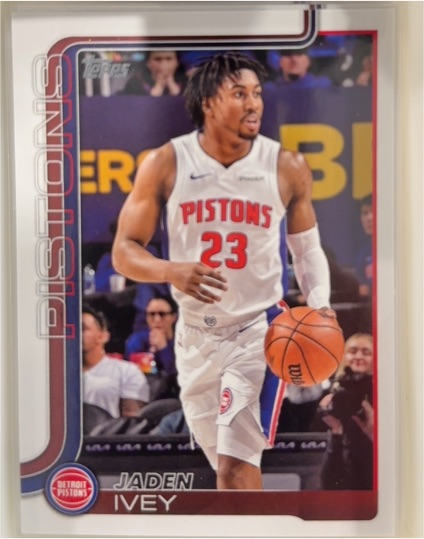 2025-26 Topps #45 Jaden Ivey — front