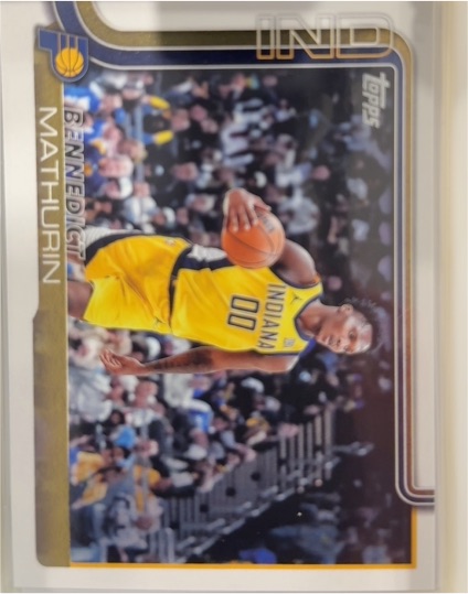 2025-26 Topps #48 Bennedict Mathurin — front