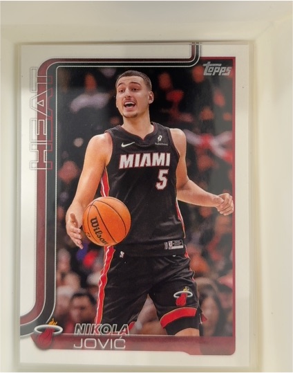 2025-26 Topps #76 Nikola Jovic — front