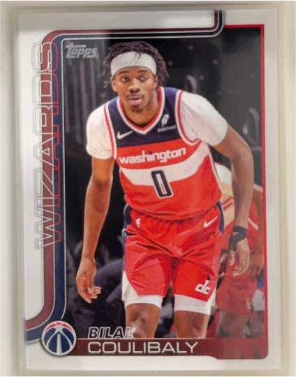 2025-26 Topps #95 Bilal Coulibaly — front