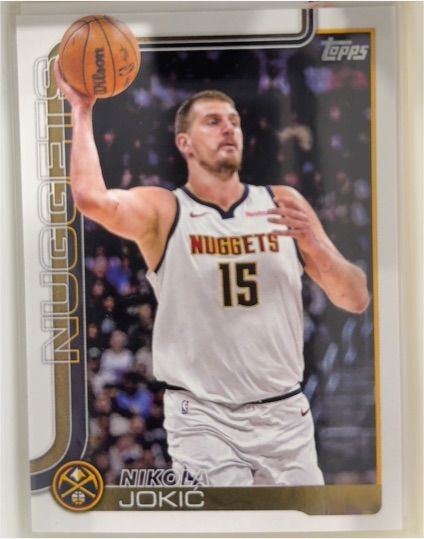 2025-26 Topps #101 Nikola Jokic — front