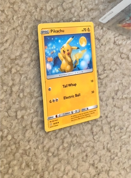 2019 Pokemon #56 Pikachu — front