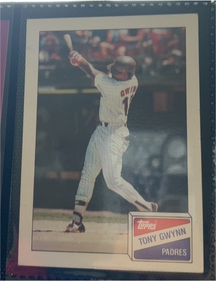 1988 Topps Bazooka #9 Tony Gwynn — front