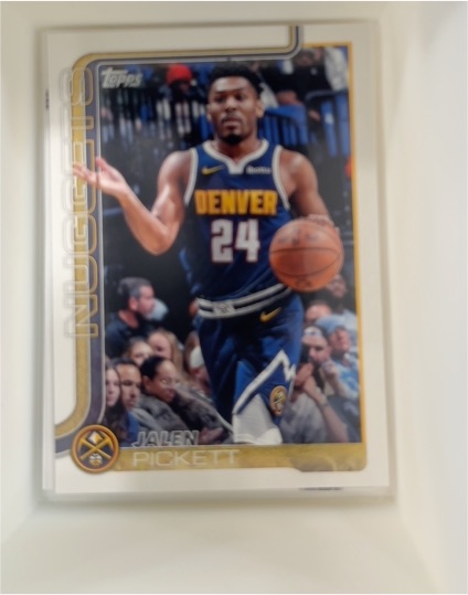 2025-26 Topps #107 Jalen Pickett — front