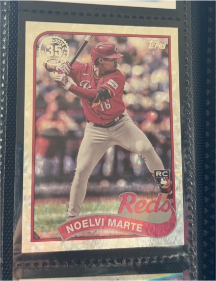 2024 Topps Series 2 1989 #89B2-3 Noelvi Marte — front