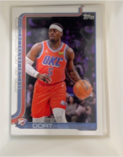 2025-26 Topps #117 Luguentz Dort — front