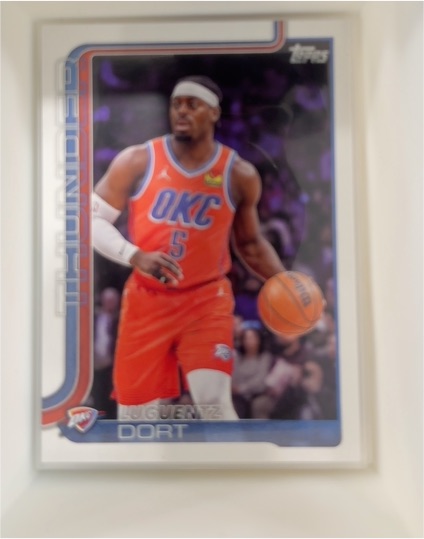 2025-26 Topps #117 Luguentz Dort — front