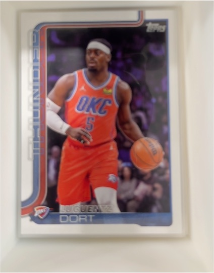 2025-26 Topps #117 Luguentz Dort — front