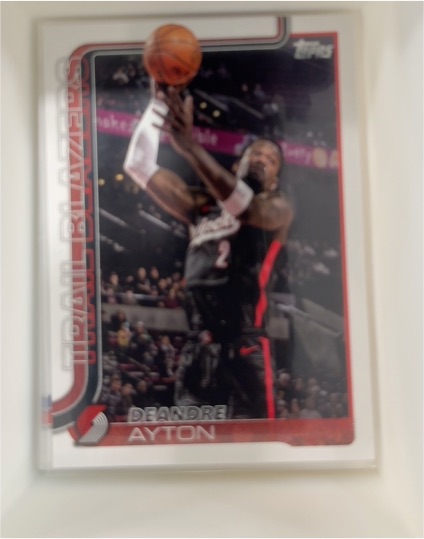 2025-26 Topps #124 Deandre Ayton — front