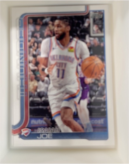 2025-26 Topps #121 Isaiah Joe — front