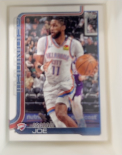 2025-26 Topps #121 Isaiah Joe — front