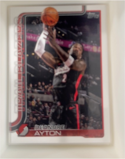 2025-26 Topps #124 Deandre Ayton — front