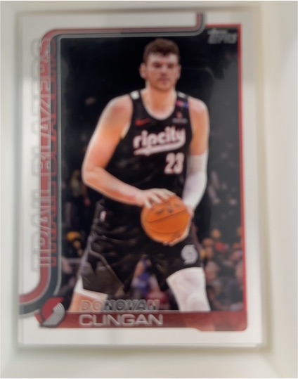 2025-26 Topps #126 Donovan Clingan — front
