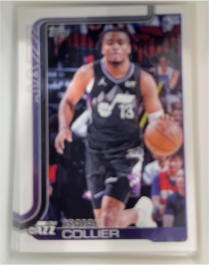 2025-26 Topps #133 Isaiah Collier Utah Jazz — front