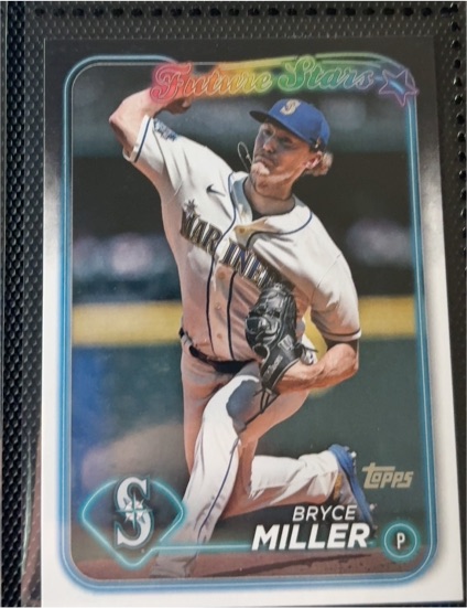 2024 Topps Series 2 #679 Bryce Miller — front