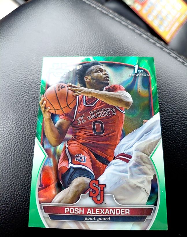 2022-23 Bowman University Chrome #64 Posh Alexander — front
