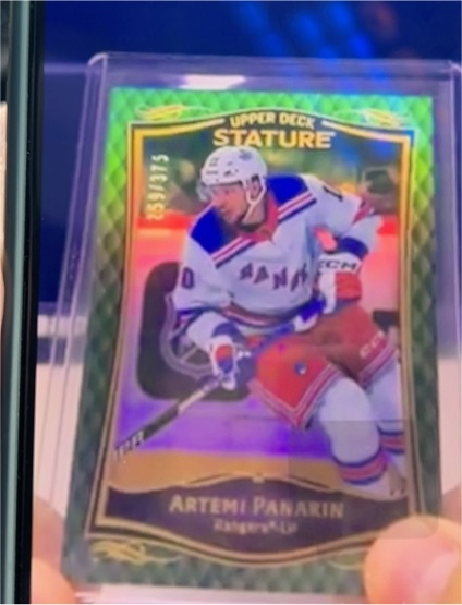2023-24 Upper Deck Stature #11 Artemi Panarin — front