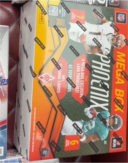 2025 Panini Phoenix Football Mega Box — front