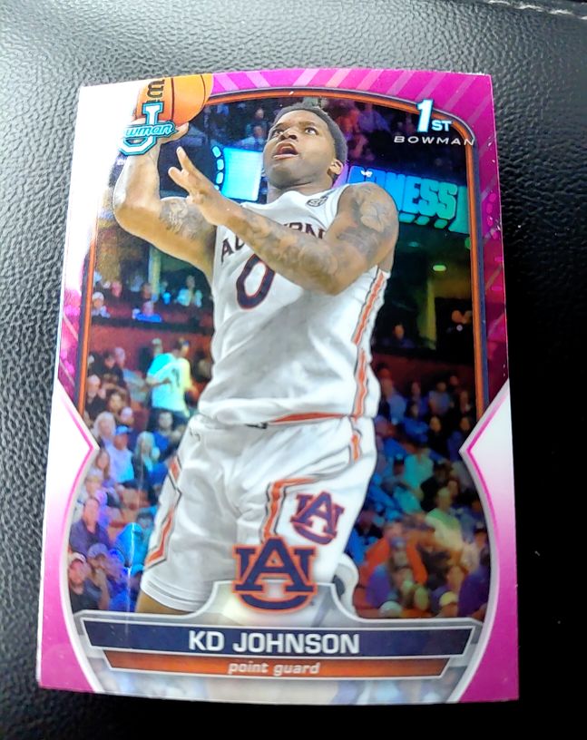 2022-23 Bowman University Chrome #29 KD Johnson — front