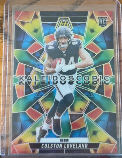 2025 Panini Mosaic Kaleidoscopic #RC Colston Loveland — front