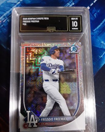 2025 Bowman Chrome Mega #33 Freddie Freeman — front