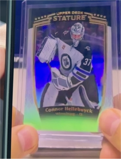 2024-25 Upper Deck Stature #3 Connor Hellebuyck — front