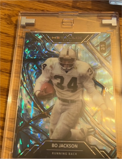 2025 Wild Card Metallix #3/5 Bo Jackson — front