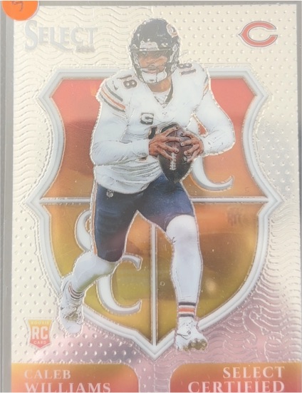 2024 Panini Select #1 Caleb Williams Select Certified Rookies — front
