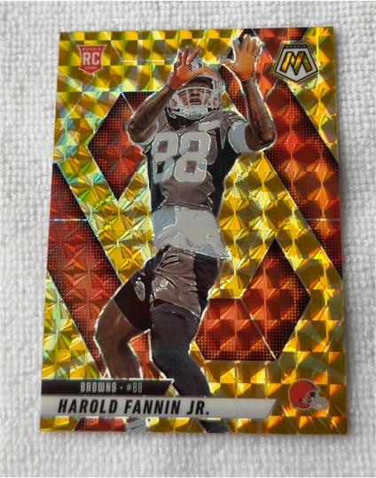 2025 Panini Mosaic #384 Harold Fannin Jr. — front