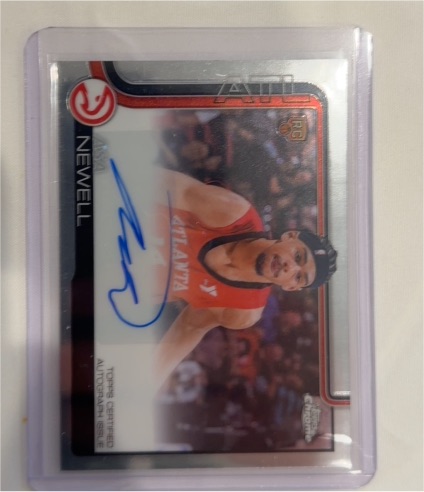 2025-26 Topps Chrome #TCAR-AN Asa Newell — front