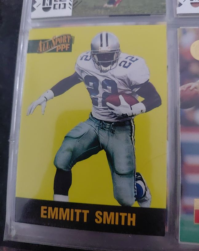 1996 Score Board All Sport PPF #87 Emmitt Smith — front