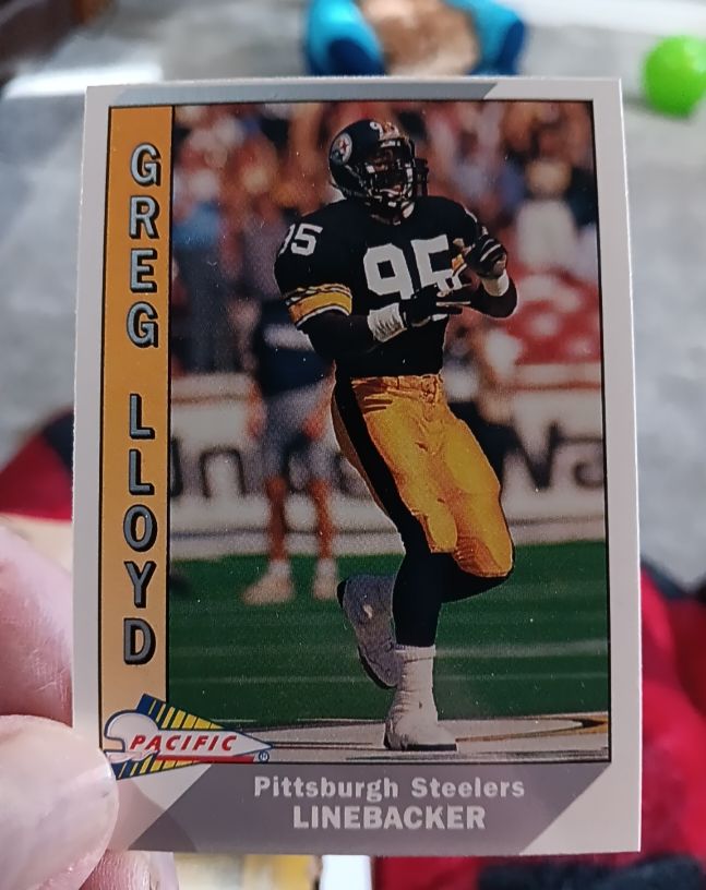 1991 Pacific #429 Greg Lloyd — front