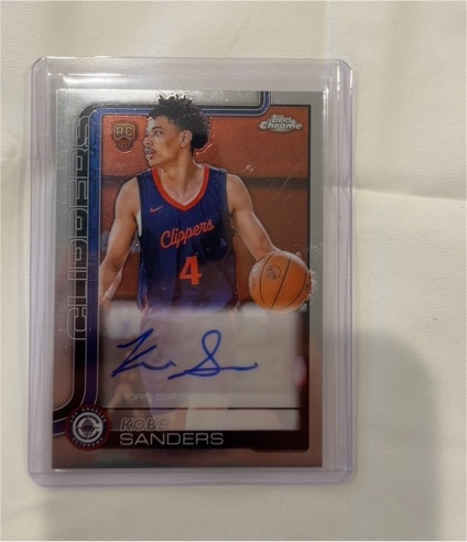 2025-26 Topps Chrome #TAIR-KS Kobe Sanders — front