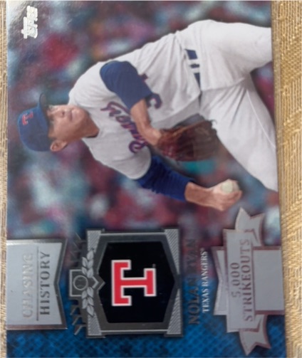 2013 Topps Chasing History #CH-27 Nolan Ryan — front