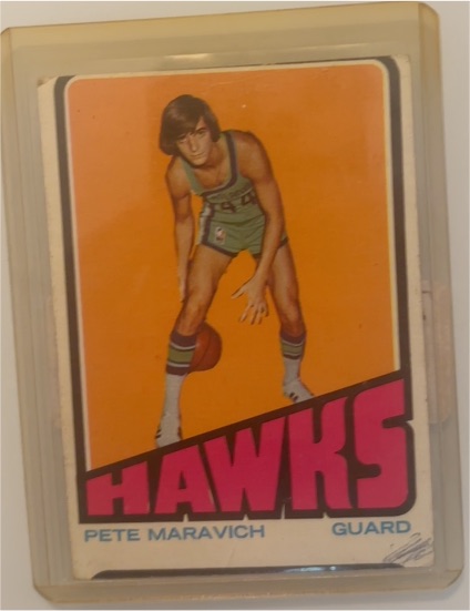 1972 Topps #5 Pete Maravich — front