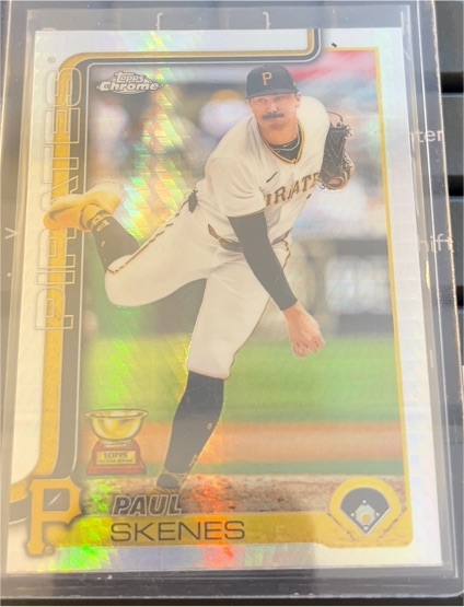 2025 Topps Chrome #300 Paul Skenes — front