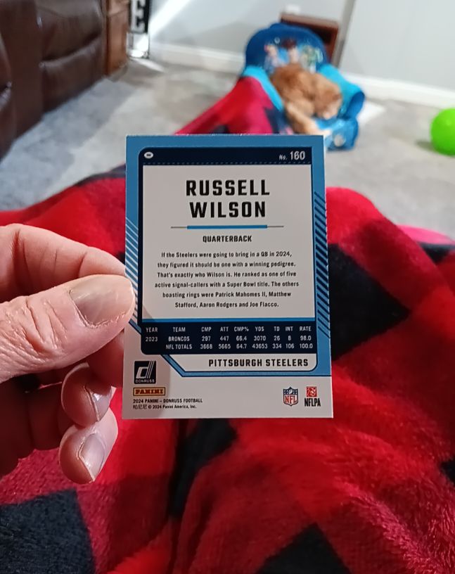 2024 Panini Donruss #160 Russell Wilson — front