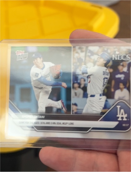 2025 Topps Now #884 Shohei Ohtani NLCS Game For The Ages — front