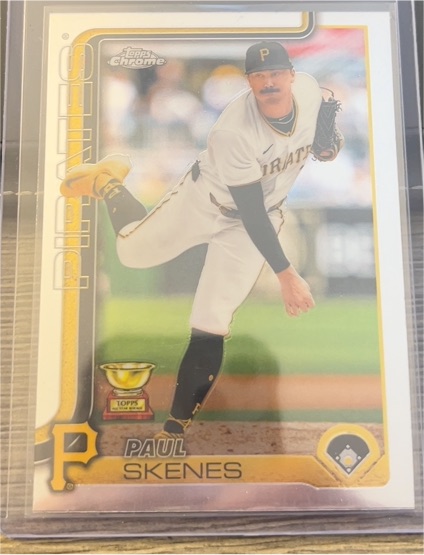 2025 Topps Chrome #300 Paul Skenes — front