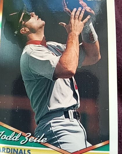 1994 Topps #25 Todd Zeile — front