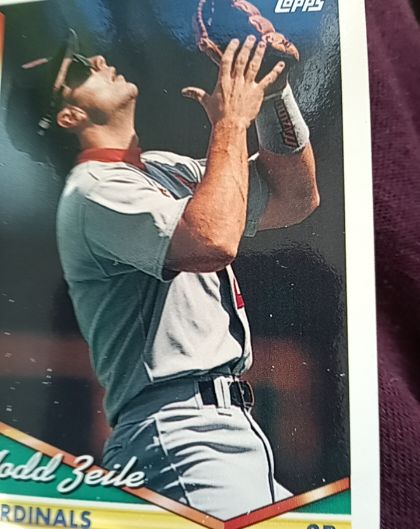 1994 Topps #25 Todd Zeile — front