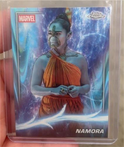 2025 Topps Chrome Marvel Studios #143 Namora — front