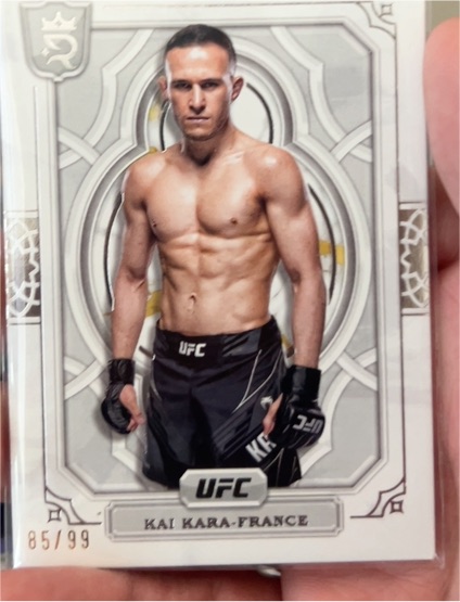 2024 Topps Royalty UFC #70 Kai Kara-France — front