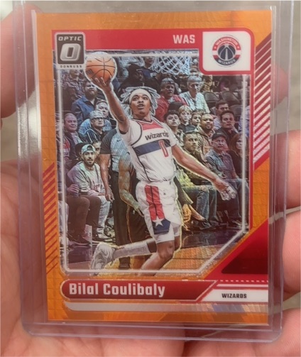 2024-25 Panini Donruss Optic #63 Bilal Coulibaly — front