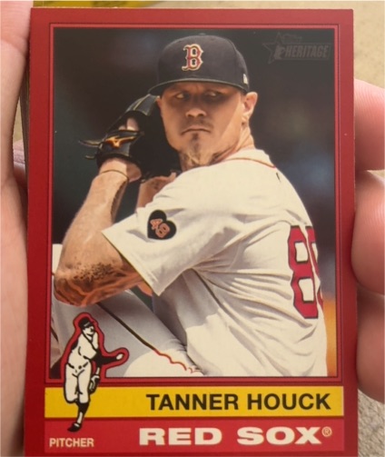 2025 Topps Heritage #30 Tanner Houck — front
